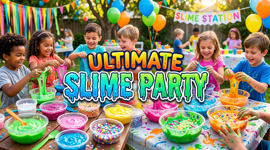 How to Throw the Ultimate Slime Party (Ideas, Tips & What to Order)
