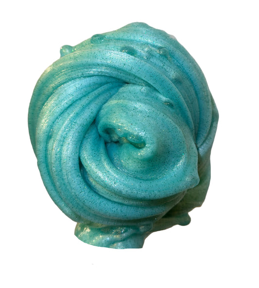 Emerald City — clear slime handmade by Cloud 9 Slime