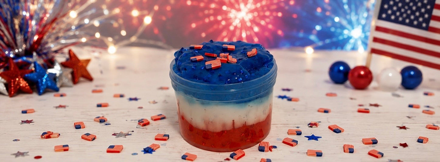 Snap Crackle Pop - Clear Slime