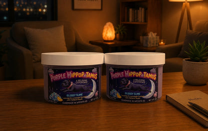 Purple Hippopotamus - Glossy Slime