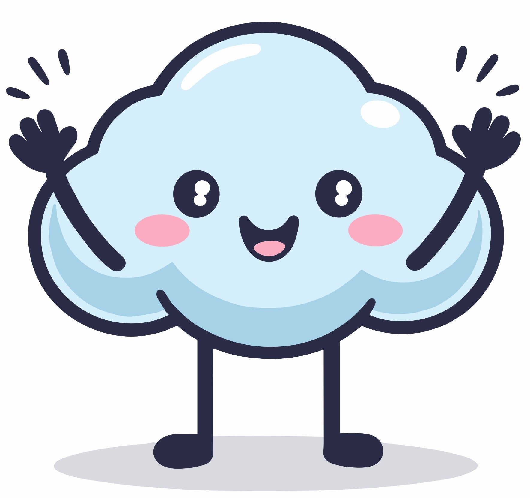 Puff the Cloud 9 mascot